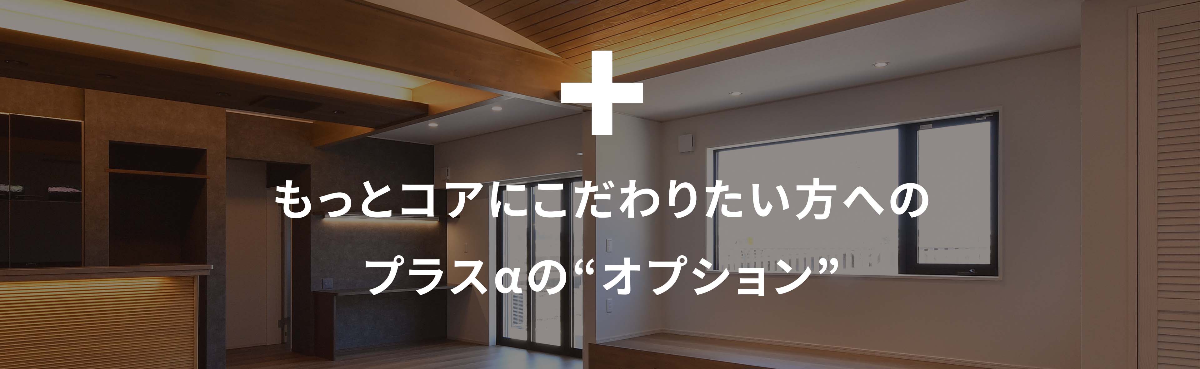 もっとコアにこだわりたい方へのプラスαの“オプション”